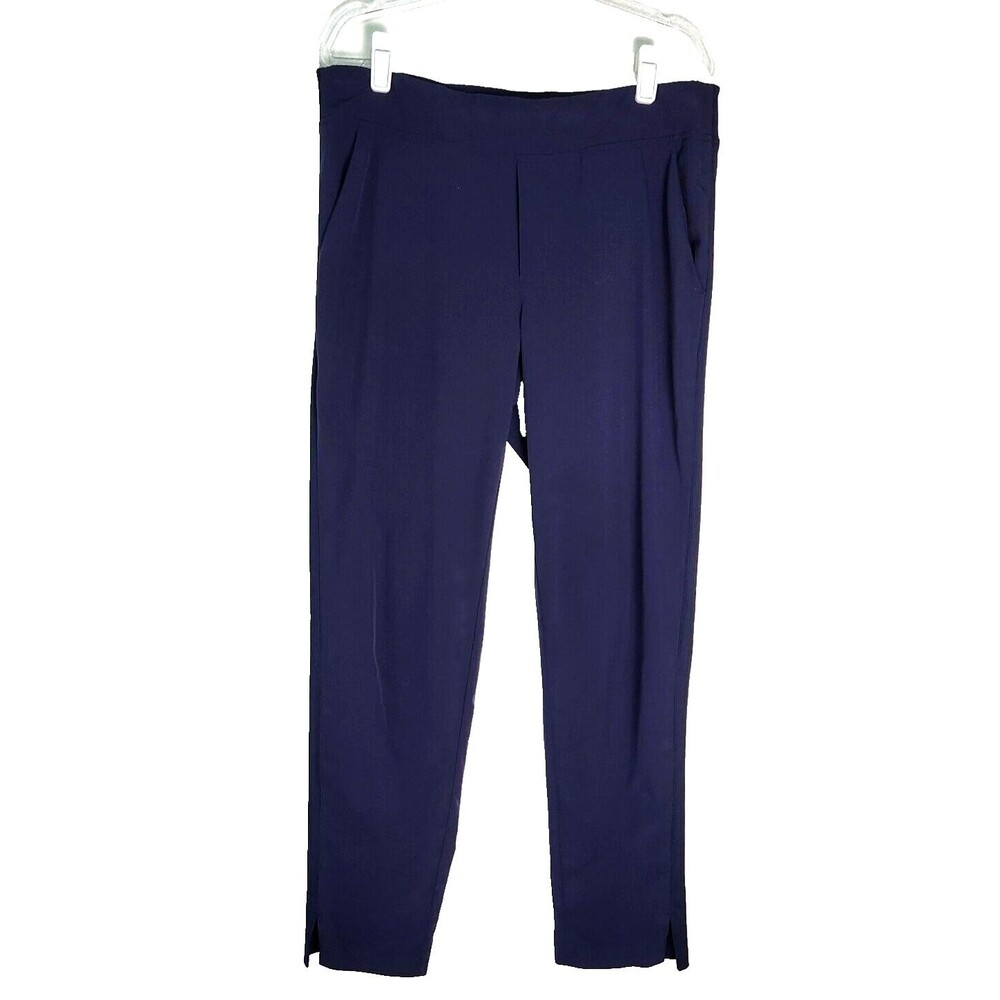 Athleta Women's Navy Blue Running Casual Comfort Pants Sz 10